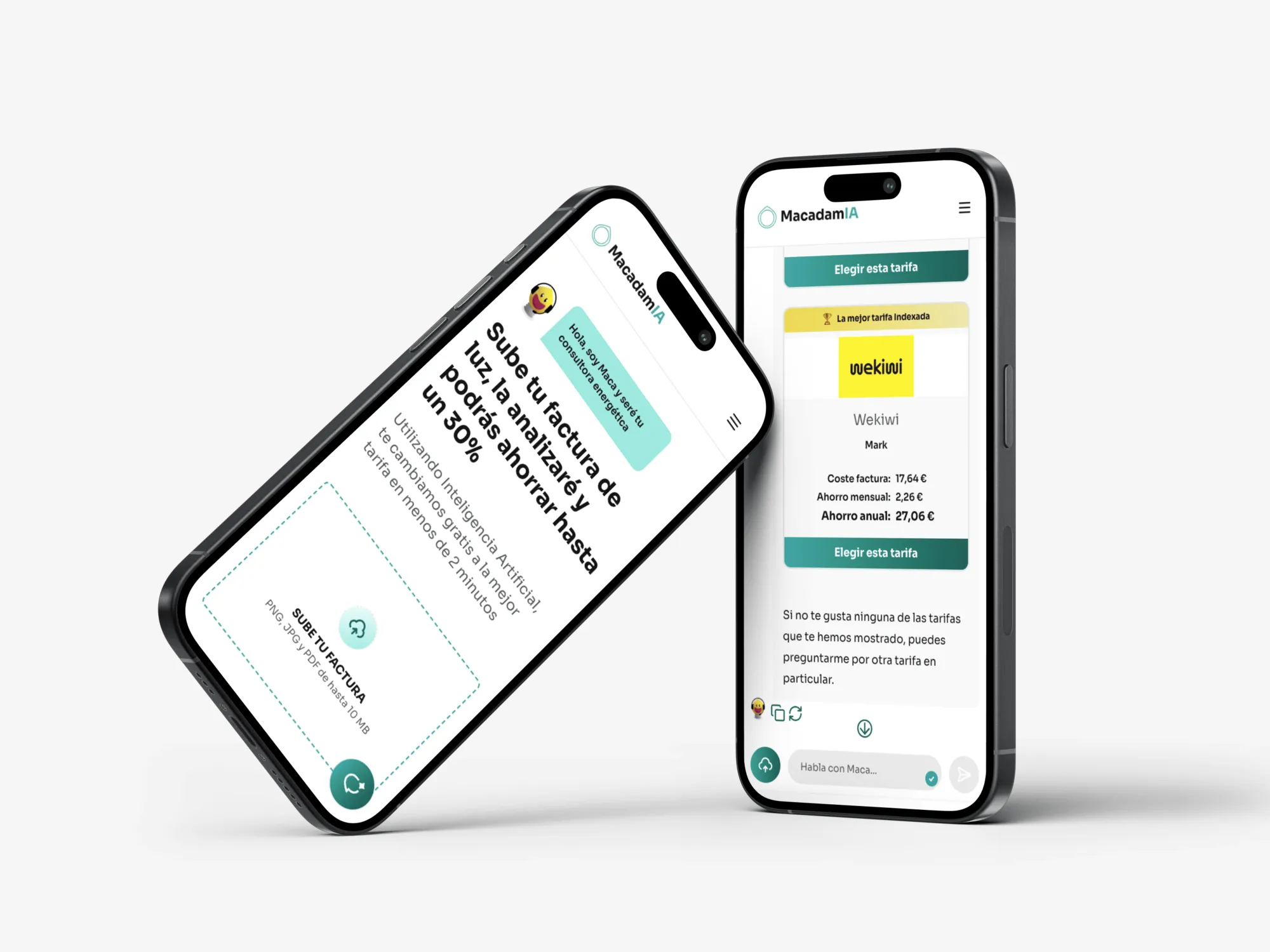 MacadamIA platform screenshot
